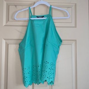 Turquoise tank top